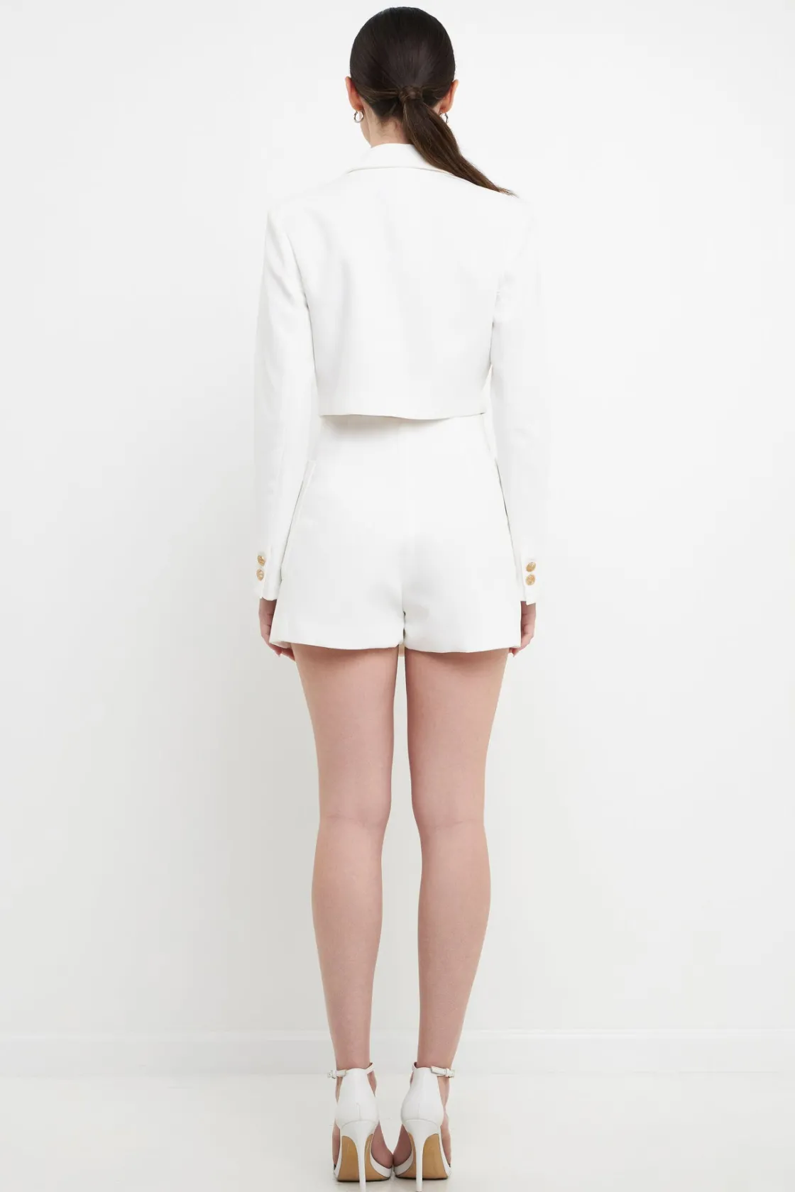 endless_rose__cutout_blaz_7.webp ENDLESS ROSE Blazers | Tops*- Cutout Blazer Romper