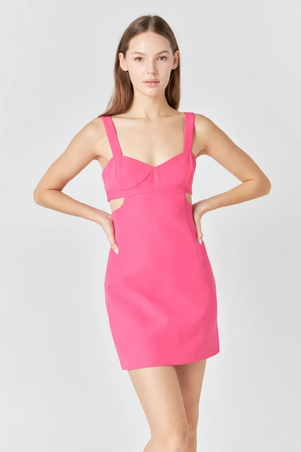 ENDLESS ROSE Little Black Dress | Bodycon Dresses*- Cutout Mini Dress
