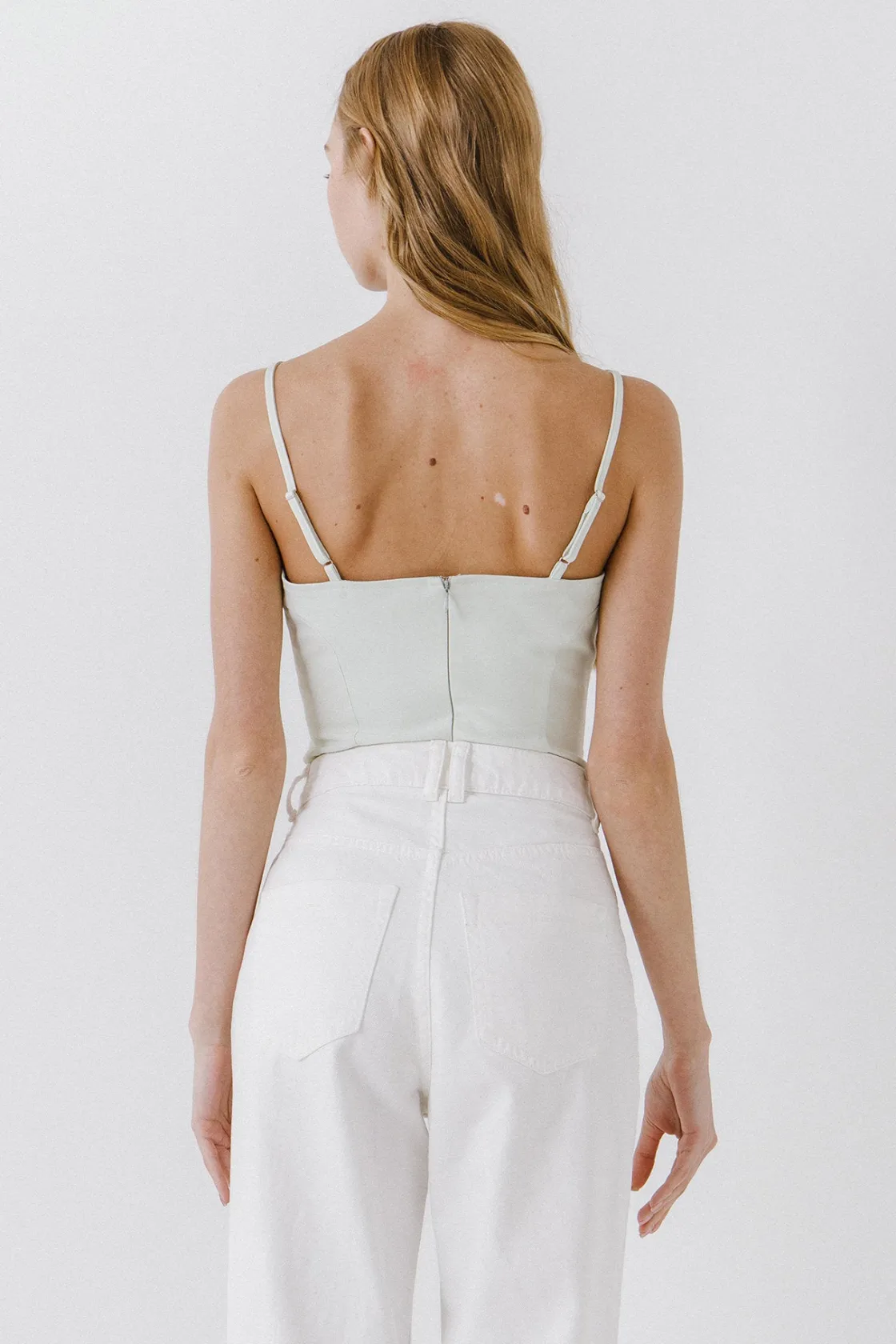 endless_rose__deep_vneck__2.webp ENDLESS ROSE Tops*- Deep V-Neck Bodysuit