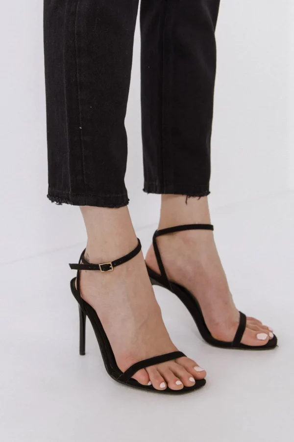 ENDLESS ROSE Denim | Tops*- Destroyed Jeans BLACK