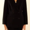 ENDLESS ROSE Blazers | Tops*- Double Breast Basic Blazer