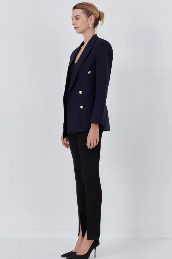 ENDLESS ROSE Blazers | Tops*- Double Breasted Suit Blazer