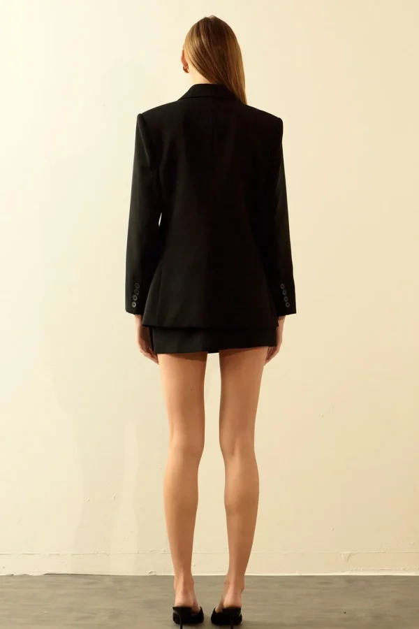 ENDLESS ROSE Blazers | Tops*- Double Breast Basic Blazer