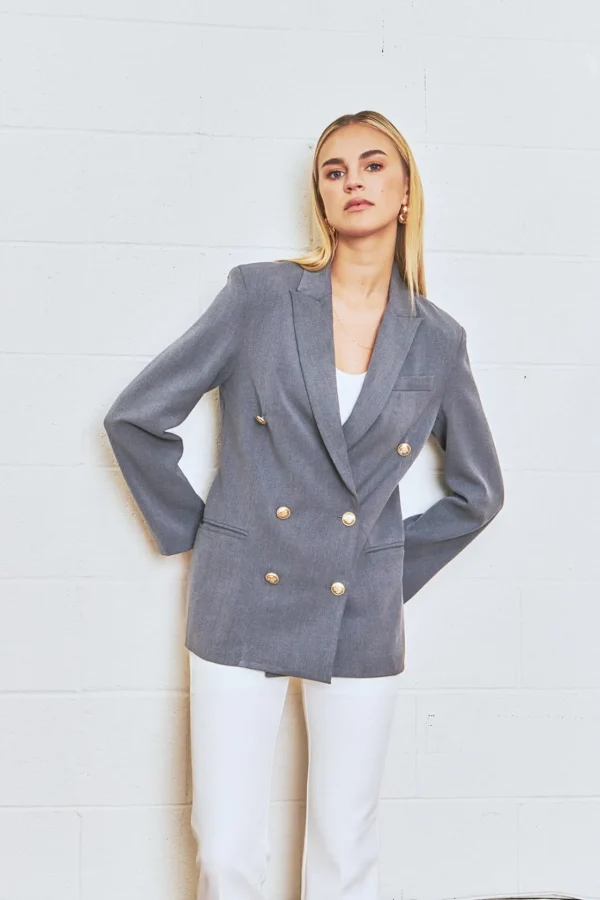 ENDLESS ROSE Blazers | Tops*- Double Breasted Suit Blazer
