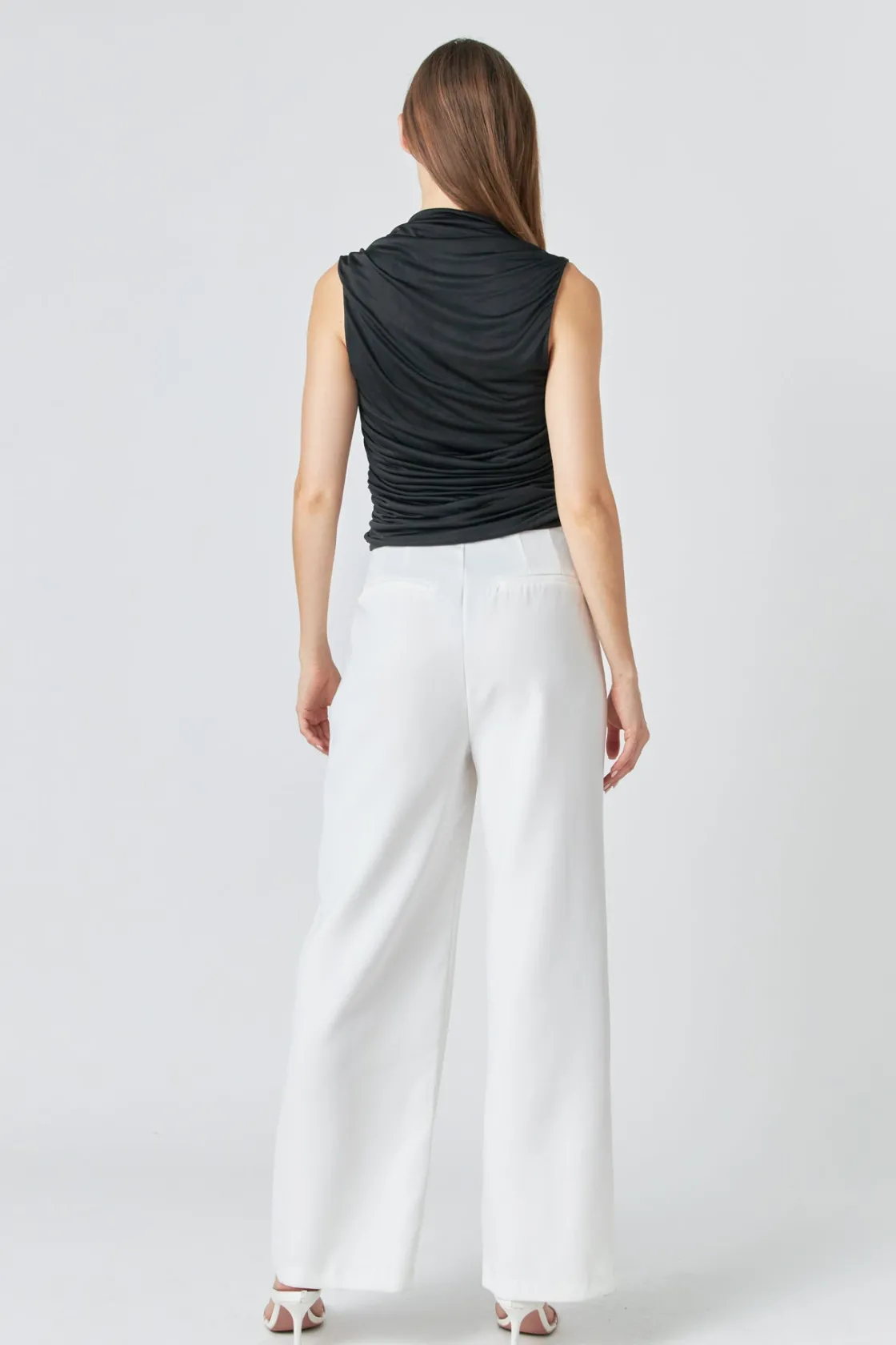 endless_rose__draped_ruch_12.webp ENDLESS ROSE Tops*- Draped Ruched Top
