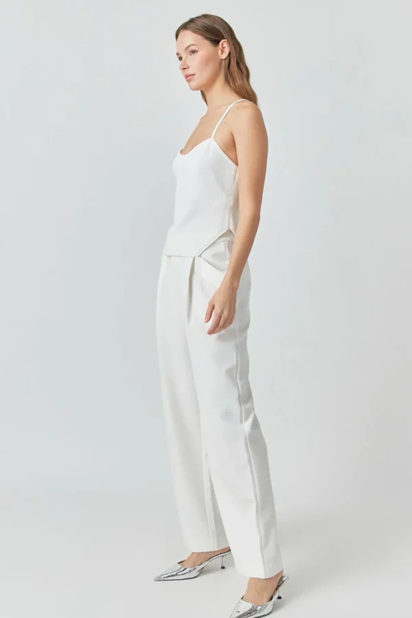 ENDLESS ROSE Sweaters & Knits | Tops*- Elevated Corset Knit Cami