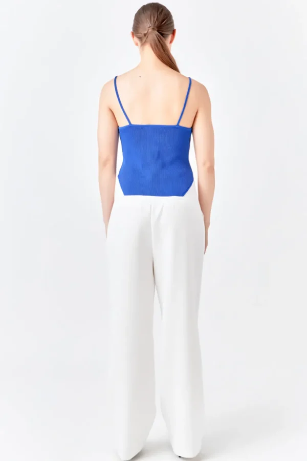 ENDLESS ROSE Sweaters & Knits | Tops*- Elevated Corset Knit Cami