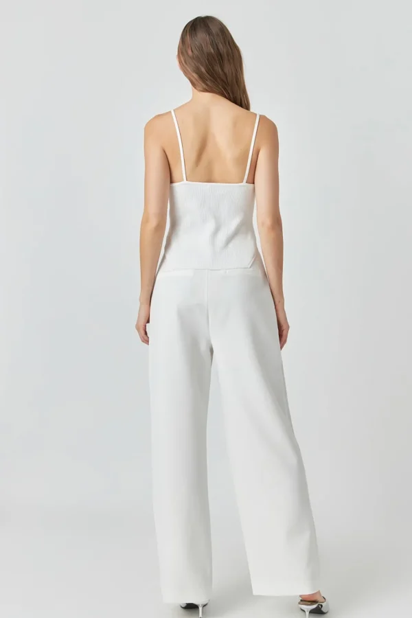 ENDLESS ROSE Sweaters & Knits | Tops*- Elevated Corset Knit Cami