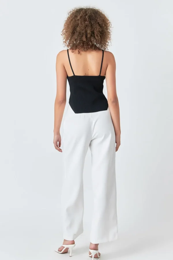ENDLESS ROSE Sweaters & Knits | Tops*- Elevated Corset Knit Cami