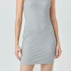 ENDLESS ROSE Tops*- Embellishment Sleeveless Mini Dress