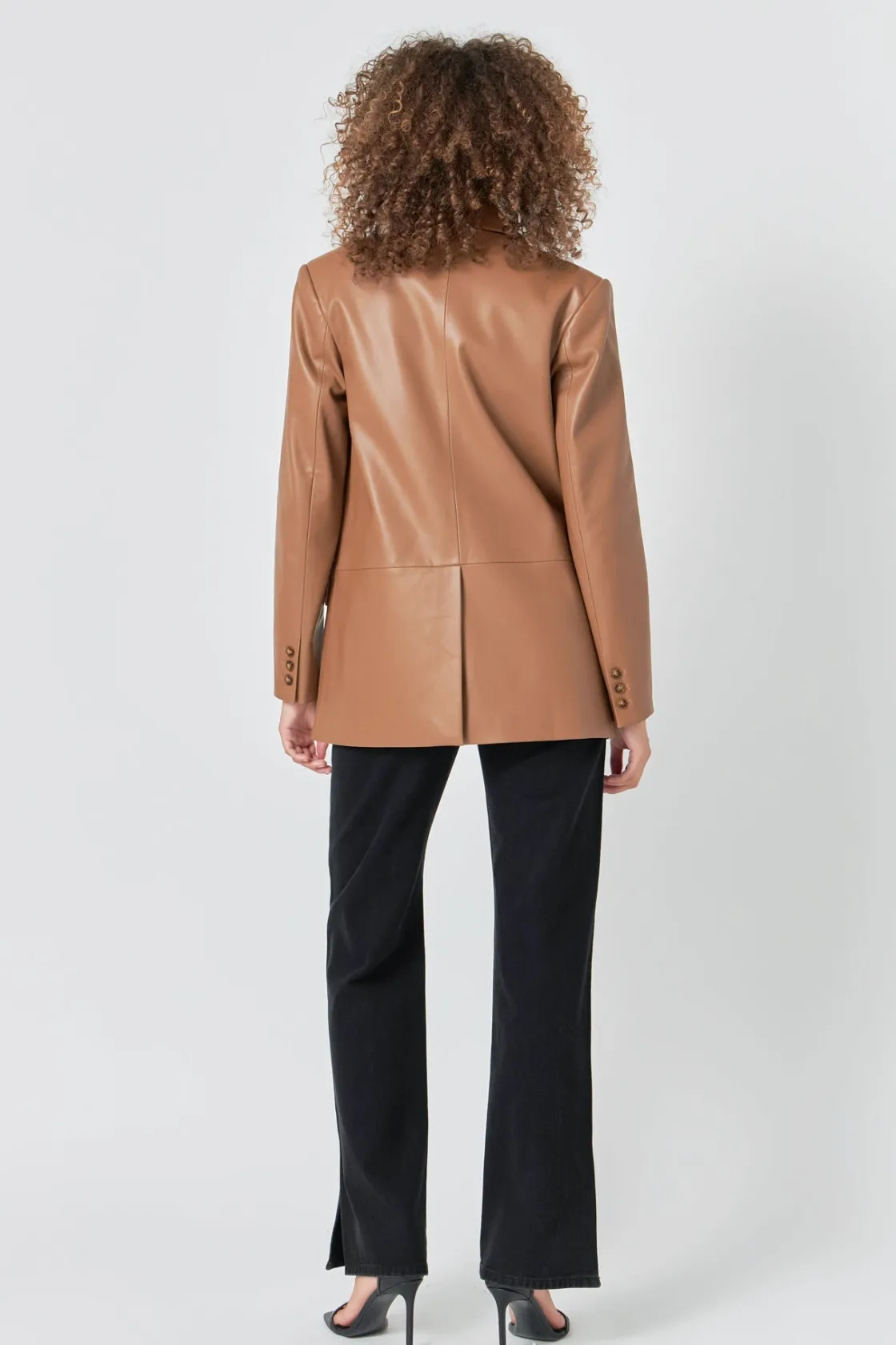 endless_rose__faux_leathe_12-1.webp ENDLESS ROSE Blazers | Tops*- Faux Leather Blazer