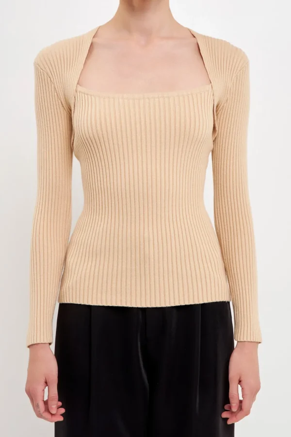 ENDLESS ROSE Sweaters & Knits | Tops*- Fitted Knit Top