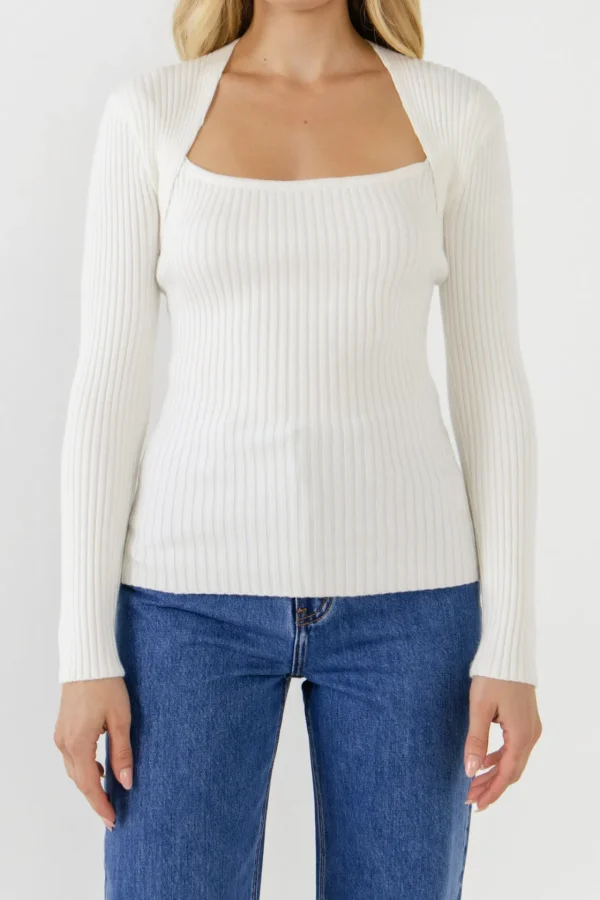 ENDLESS ROSE Sweaters & Knits | Tops*- Fitted Knit Top