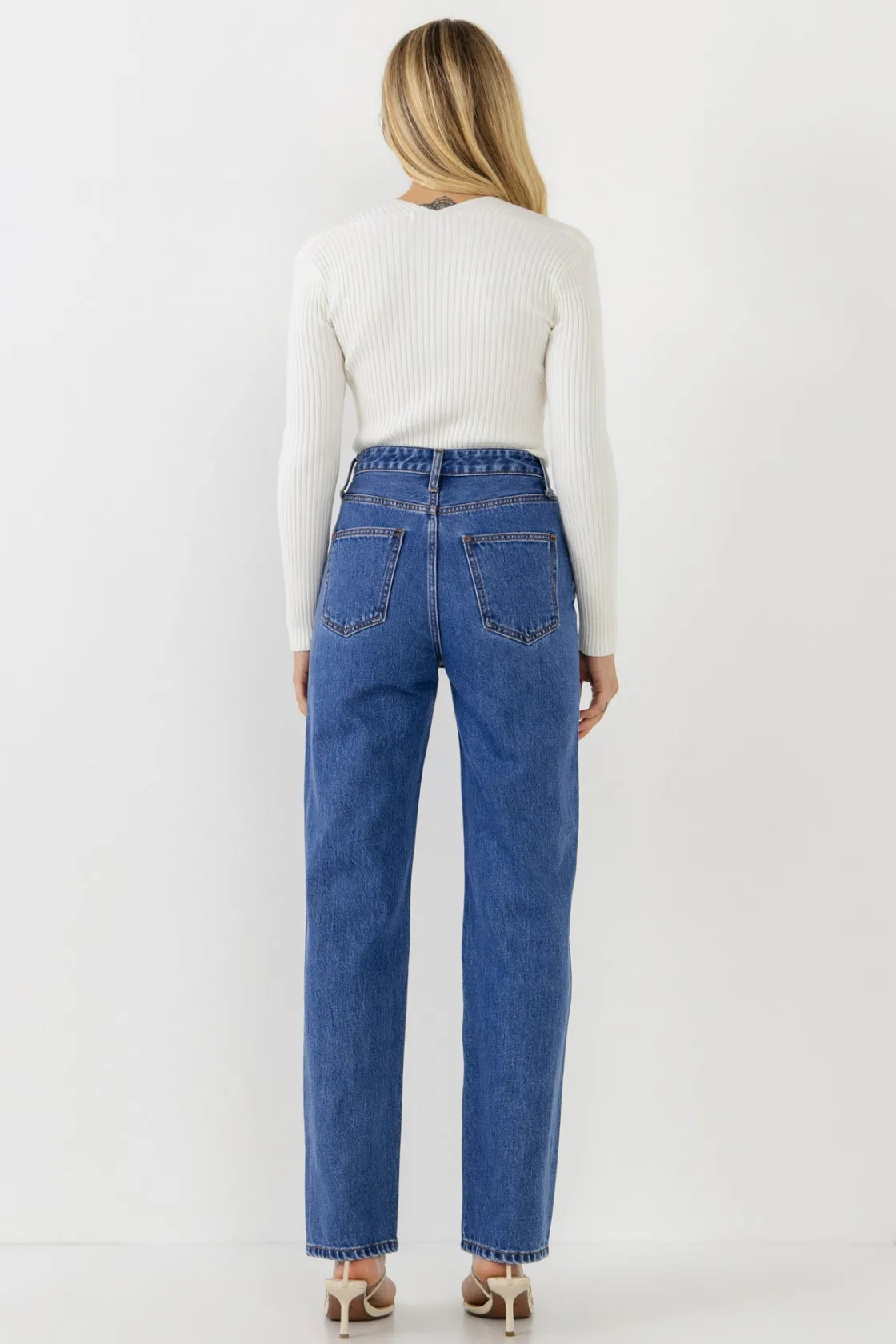 endless_rose__fitted_knit_12.webp ENDLESS ROSE Sweaters & Knits | Tops*- Fitted Knit Top