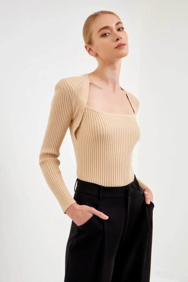 ENDLESS ROSE Sweaters & Knits | Tops*- Fitted Knit Top