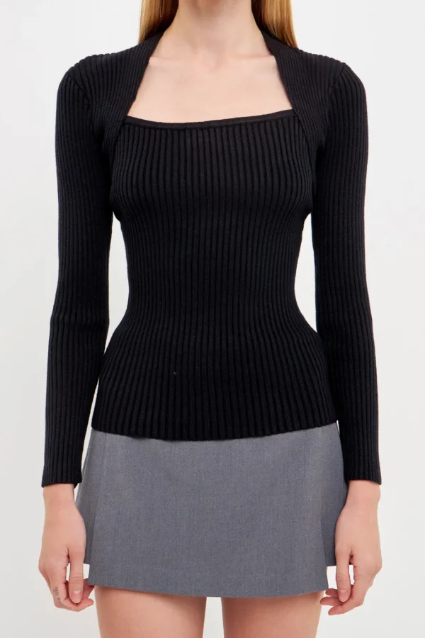 ENDLESS ROSE Sweaters & Knits | Tops*- Fitted Knit Top