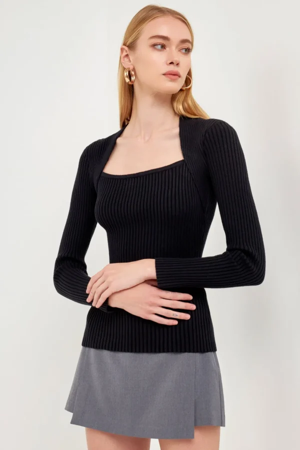 ENDLESS ROSE Sweaters & Knits | Tops*- Fitted Knit Top