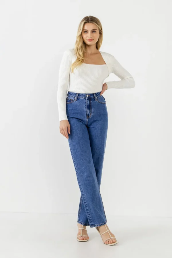ENDLESS ROSE Sweaters & Knits | Tops*- Fitted Knit Top