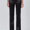 ENDLESS ROSE Pants*- Flared Solid Trouser BLACK