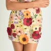 ENDLESS ROSE Skirts | Tops*- Floral Embroidered Mini Skirt MULTI