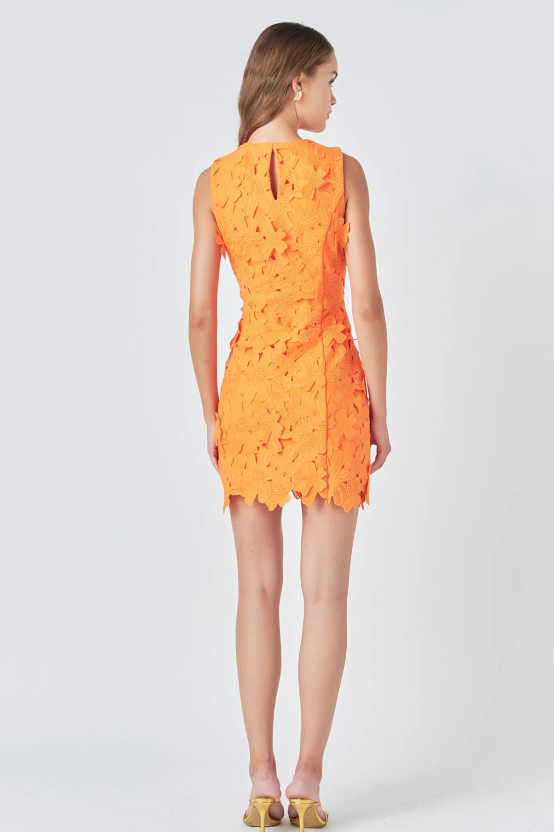 endless_rose__floral_embr_2-7.webp ENDLESS ROSE Floral Dresses | Tops*- Floral Embroidered Mini Dress