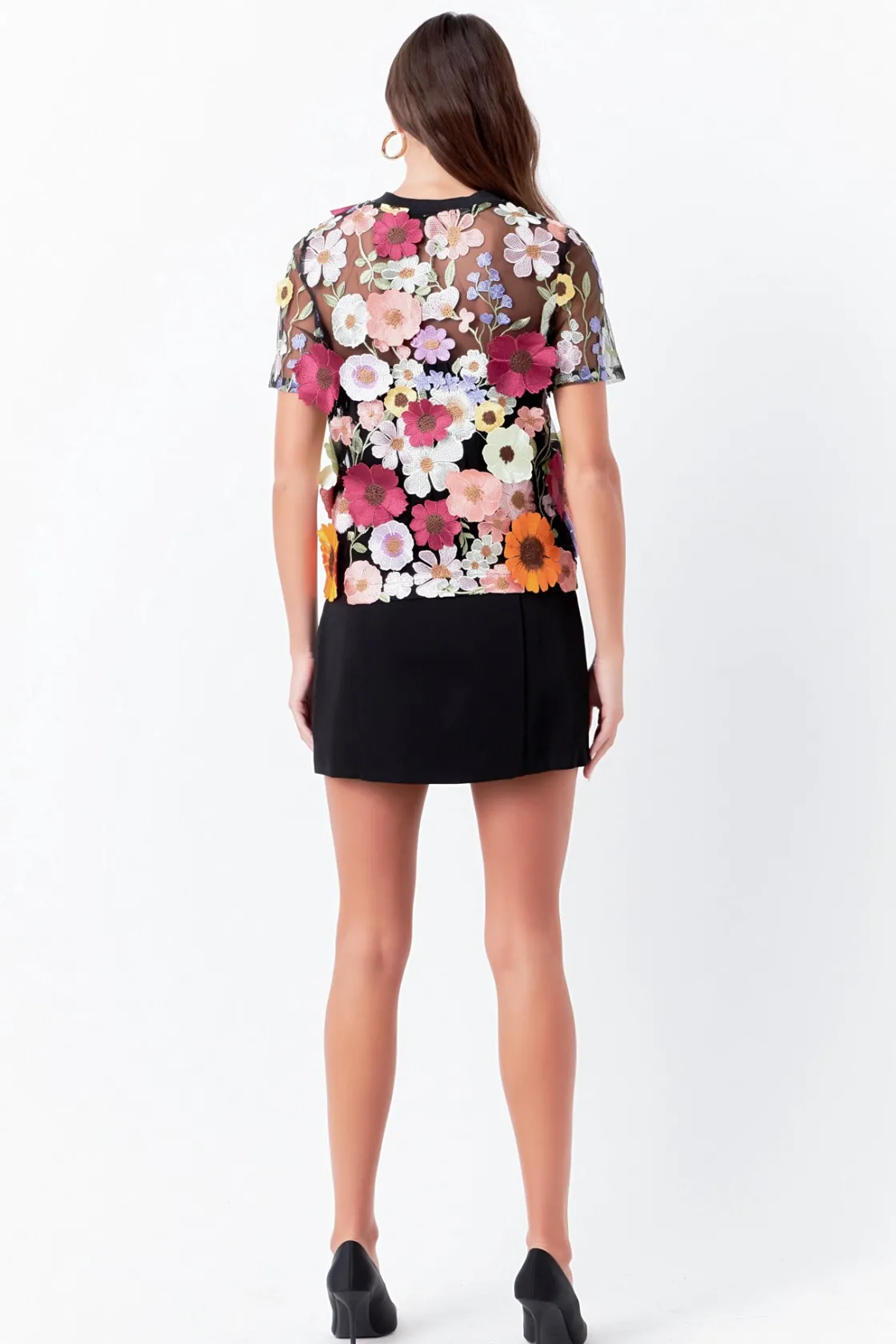endless_rose__floral_embr_7.webp ENDLESS ROSE Tops*- Floral Embroidered Top