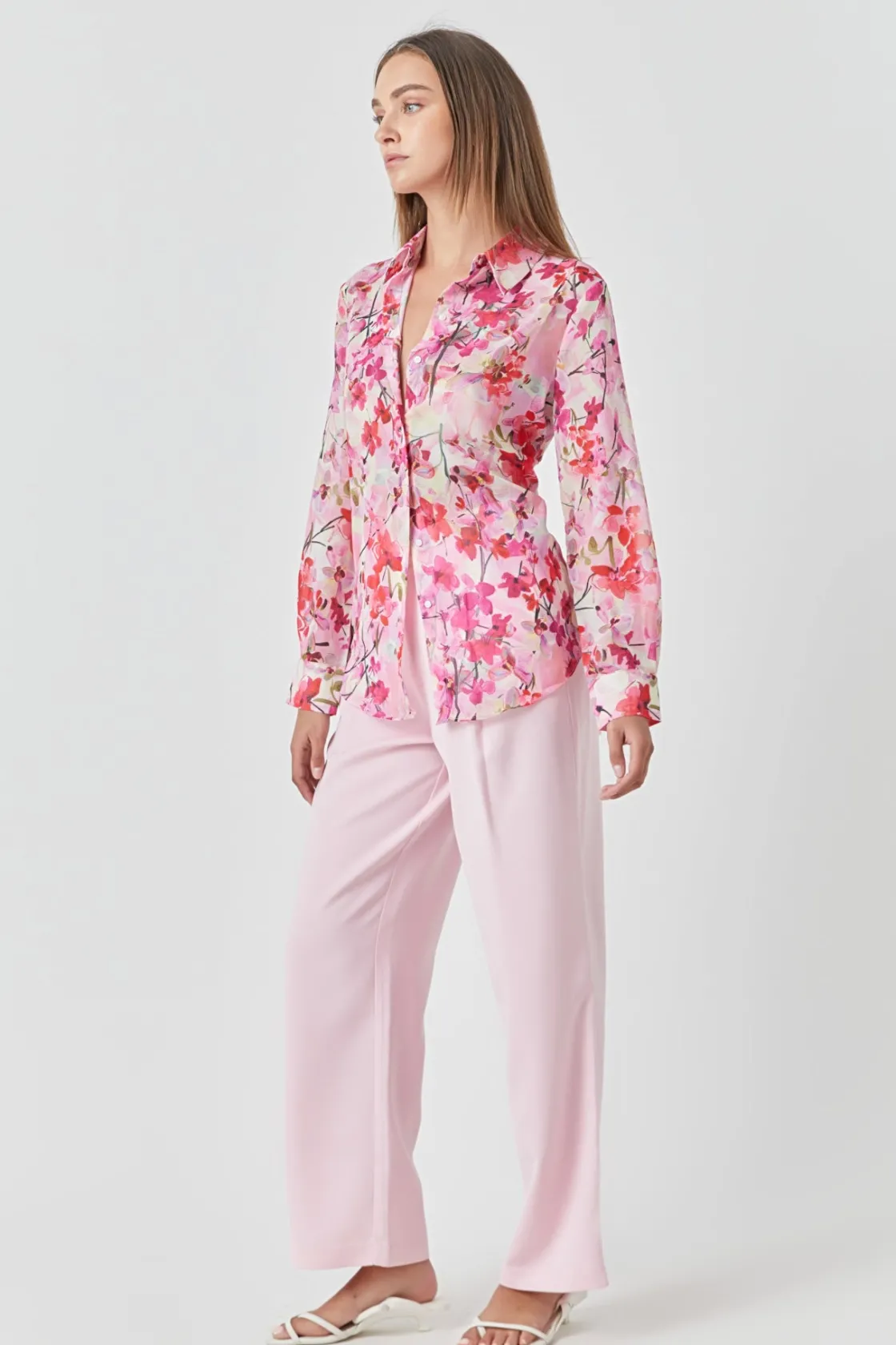 endless_rose__floral_prin_1-6.webp ENDLESS ROSE Shirts & Blouses*- Floral Print Oversize Shirt MULTI