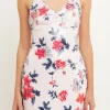 ENDLESS ROSE Tops*- Floral Sequin Strappy Dress MULTI