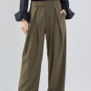 ENDLESS ROSE Pants | Tops*- Front Pleat Wide Trousers