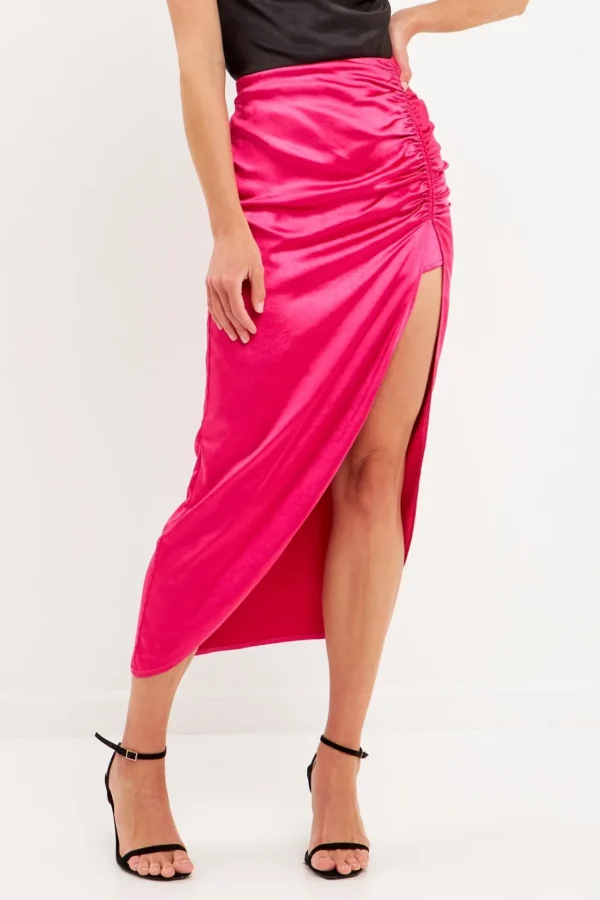 ENDLESS ROSE Skirts | Tops*- Front Slit Midi Skirt