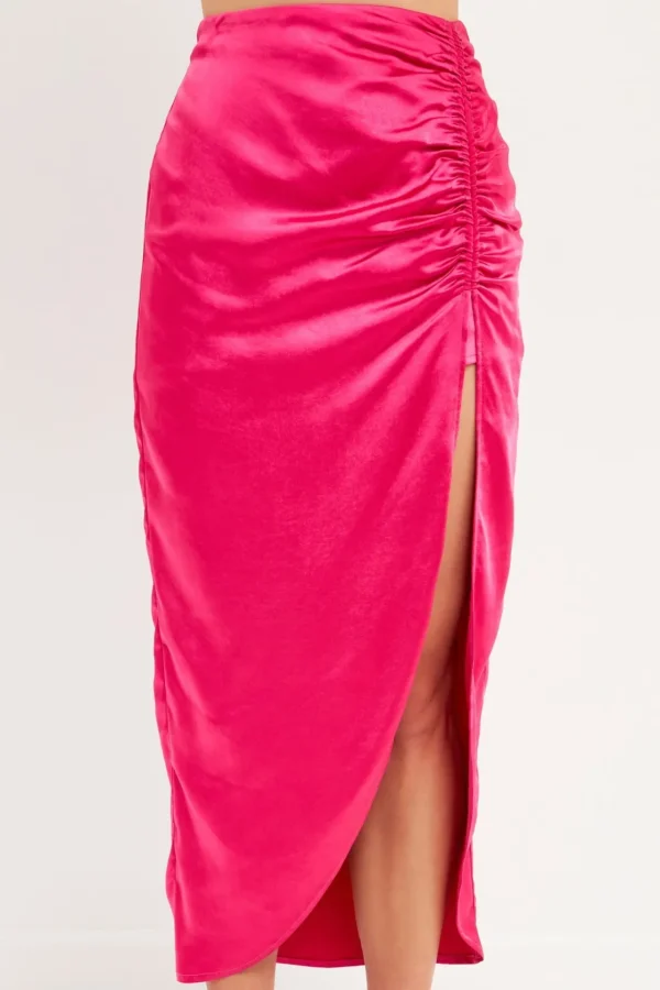 ENDLESS ROSE Skirts | Tops*- Front Slit Midi Skirt