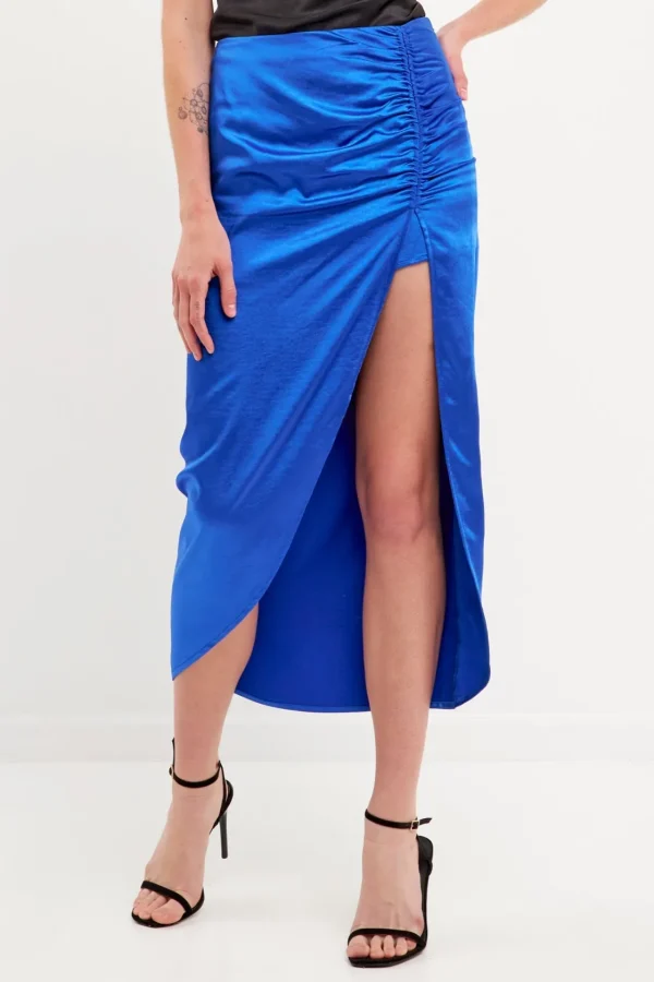 ENDLESS ROSE Skirts | Tops*- Front Slit Midi Skirt