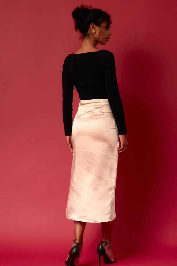 ENDLESS ROSE Skirts | Tops*- Front Slit Midi Skirt