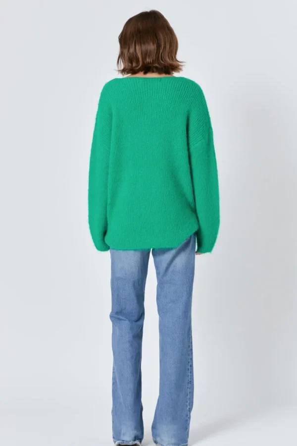 ENDLESS ROSE Sweaters & Knits | Tops*- Furry V Neck Sweater