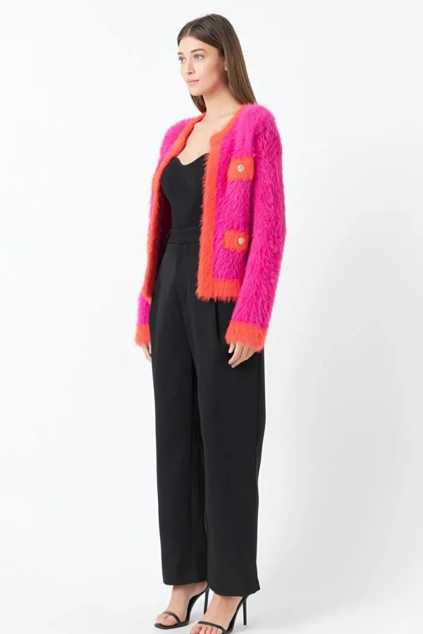 ENDLESS ROSE Sweaters & Knits | Cardigans*- Fuzzy Cardigan