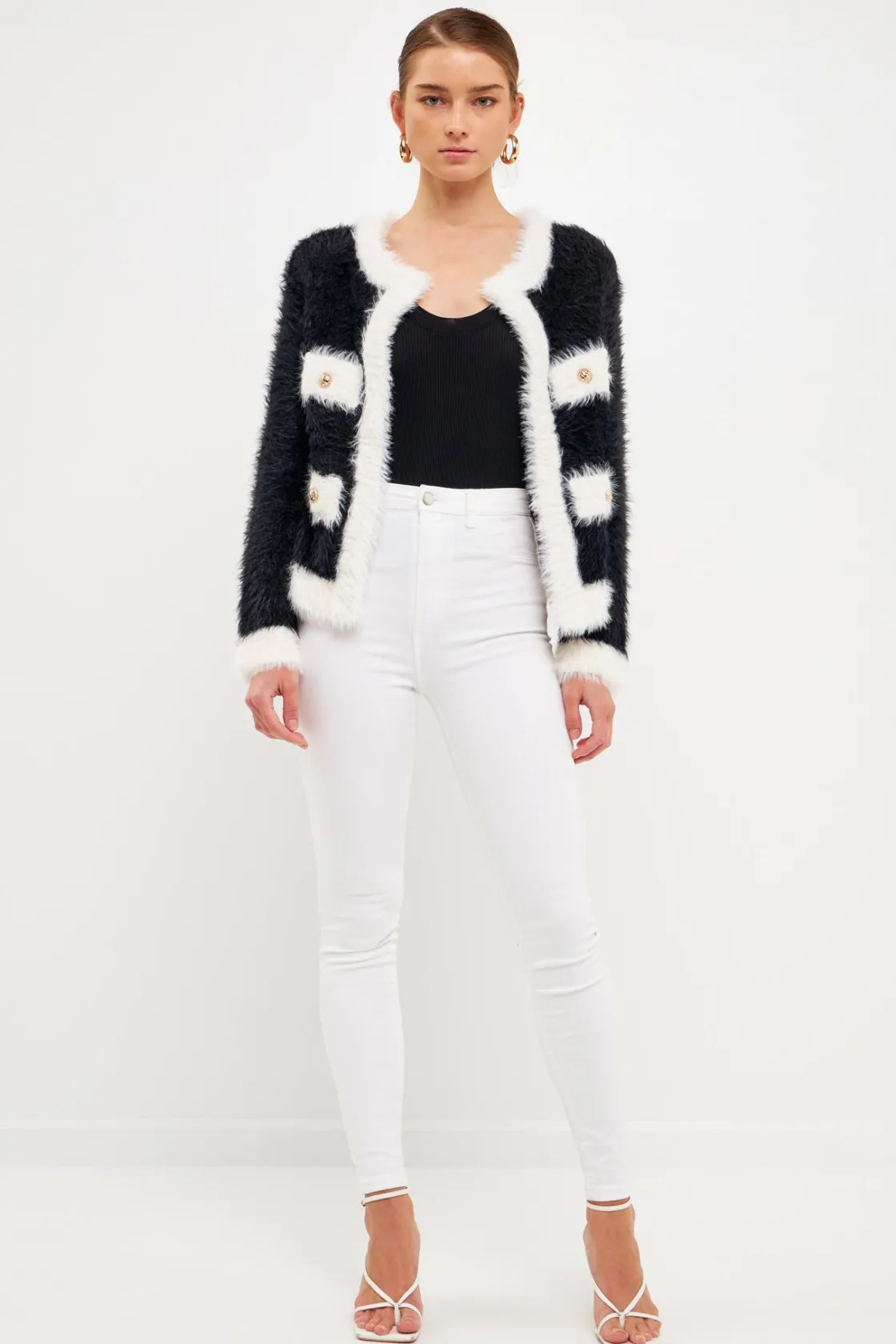 endless_rose__fuzzy_cardi_6.webp ENDLESS ROSE Sweaters & Knits | Cardigans*- Fuzzy Cardigan