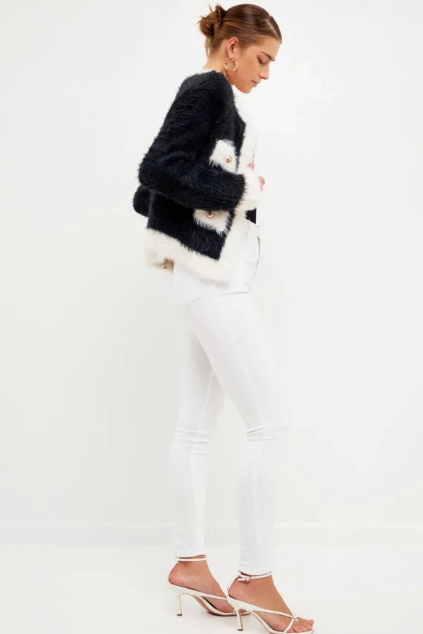 ENDLESS ROSE Sweaters & Knits | Cardigans*- Fuzzy Cardigan