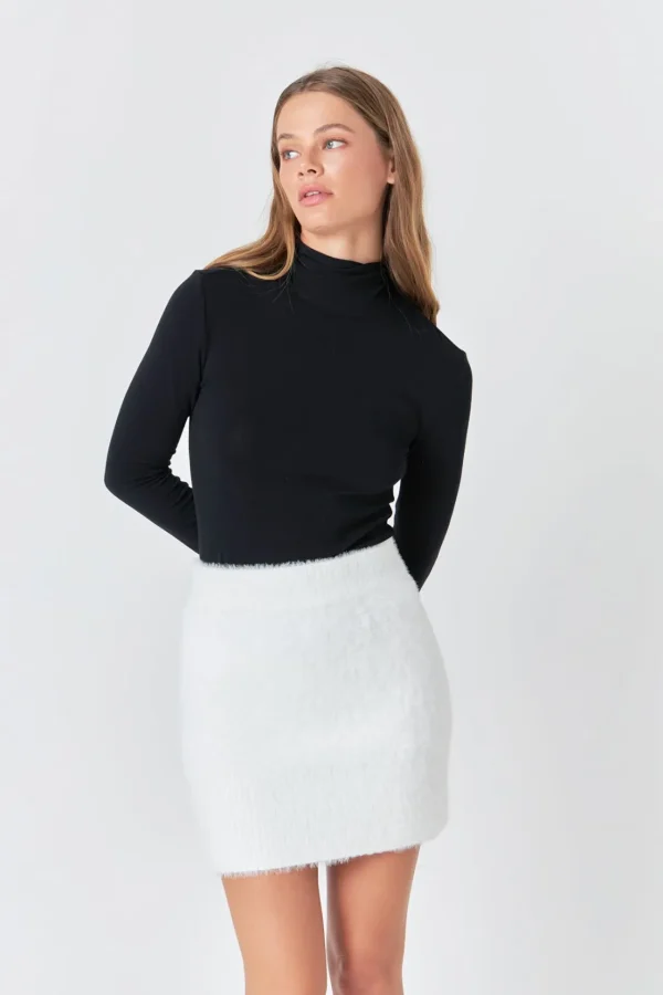 ENDLESS ROSE Sweaters & Knits | Matching Sets*- Fuzzy Mini Skirt