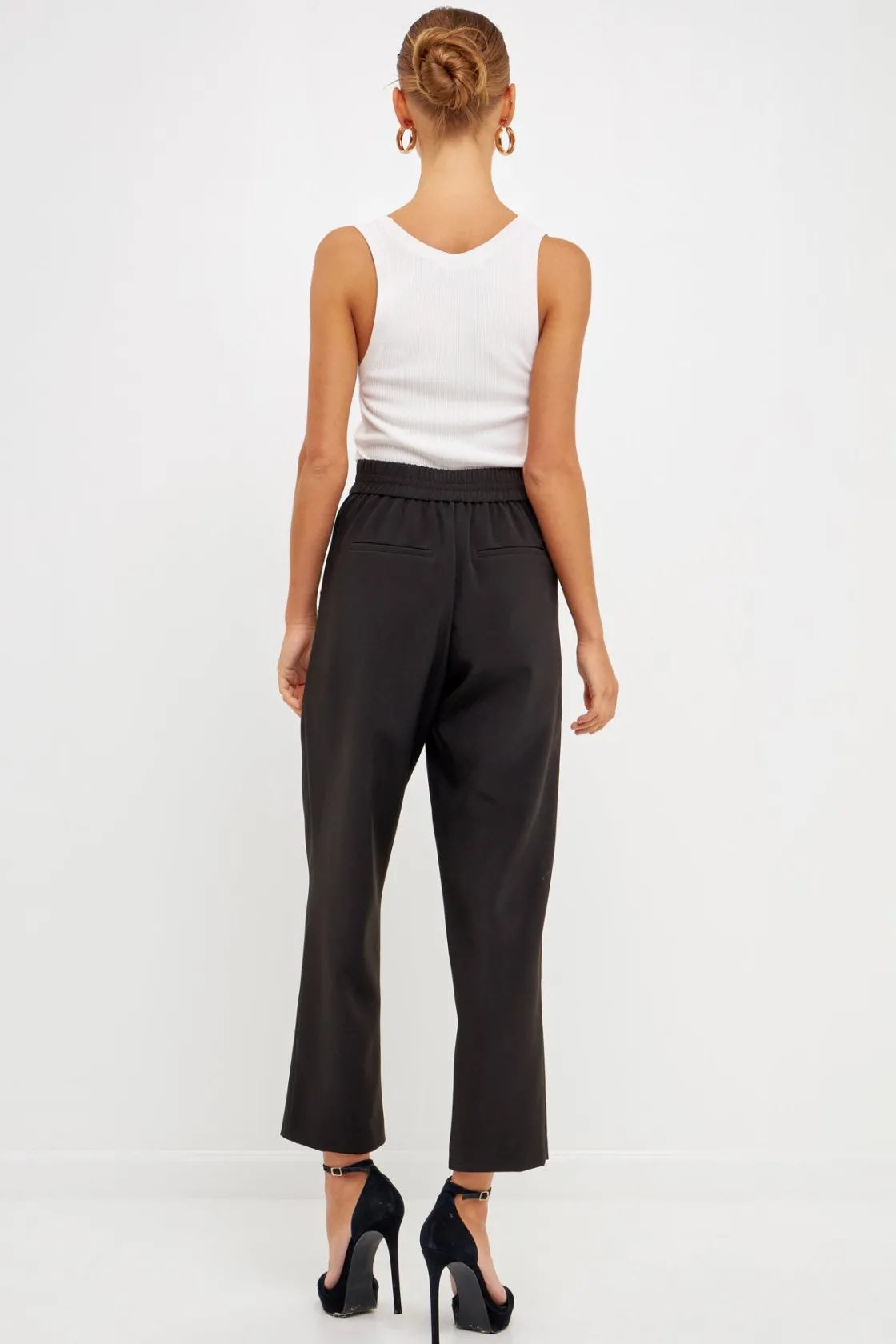 endless_rose__high_waiste_2.webp ENDLESS ROSE Pants | Tops*- High Waisted Buttoned Trousers