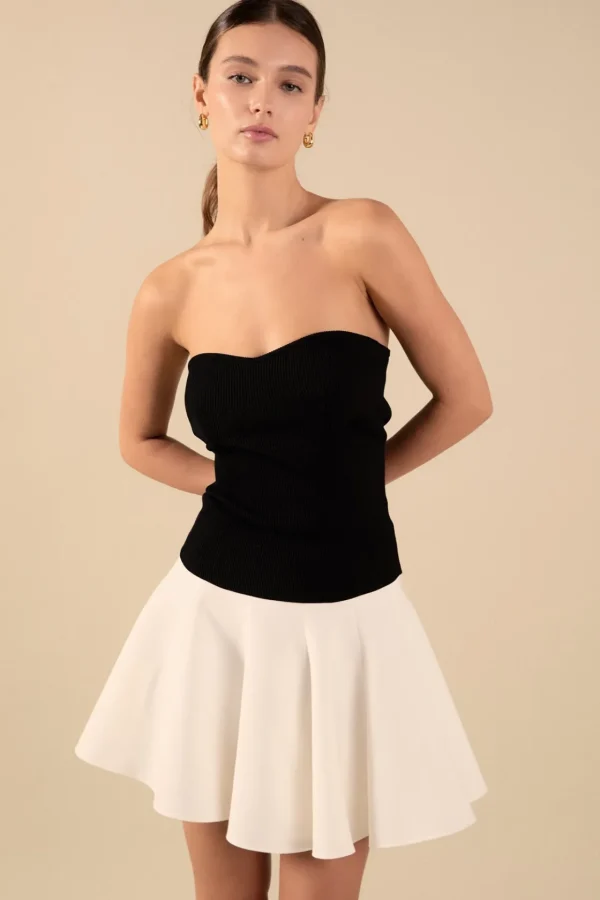 ENDLESS ROSE Skirts | Tops*- High Waisted Circle Mini Skirt