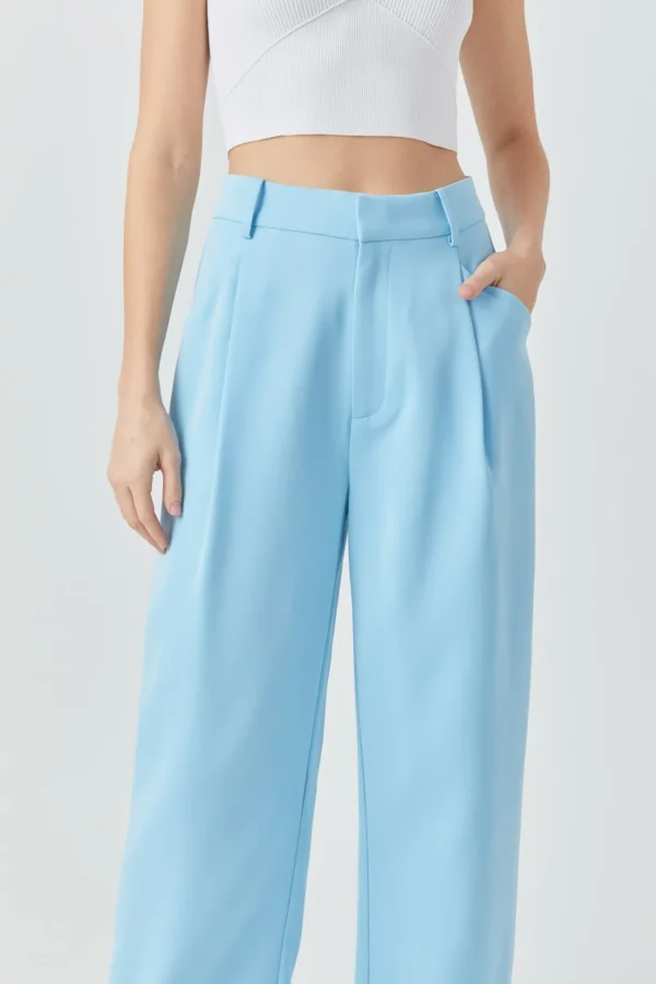 ENDLESS ROSE Pants | Tops*- High-Waisted Suit Trousers