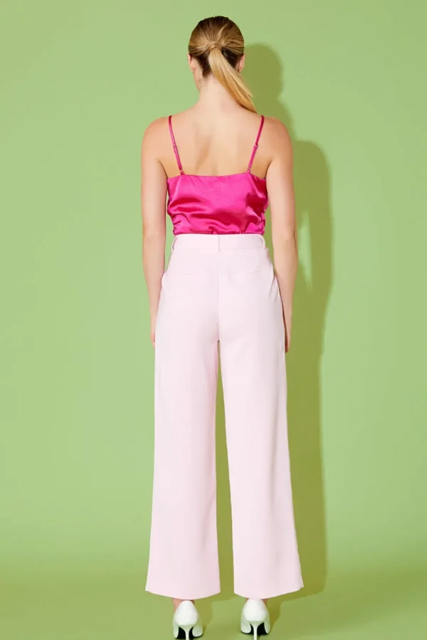 ENDLESS ROSE Pants | Tops*- High-Waisted Suit Trousers PINK