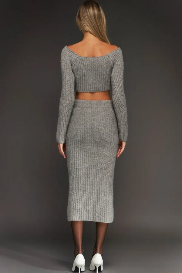 ENDLESS ROSE Sweaters & Knits | Skirts*- High-Waisted Knit Midi Skirt