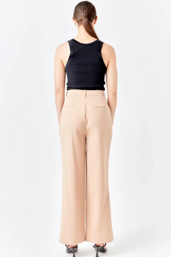 ENDLESS ROSE Pants | Tops*- High-Waisted Suit Trousers