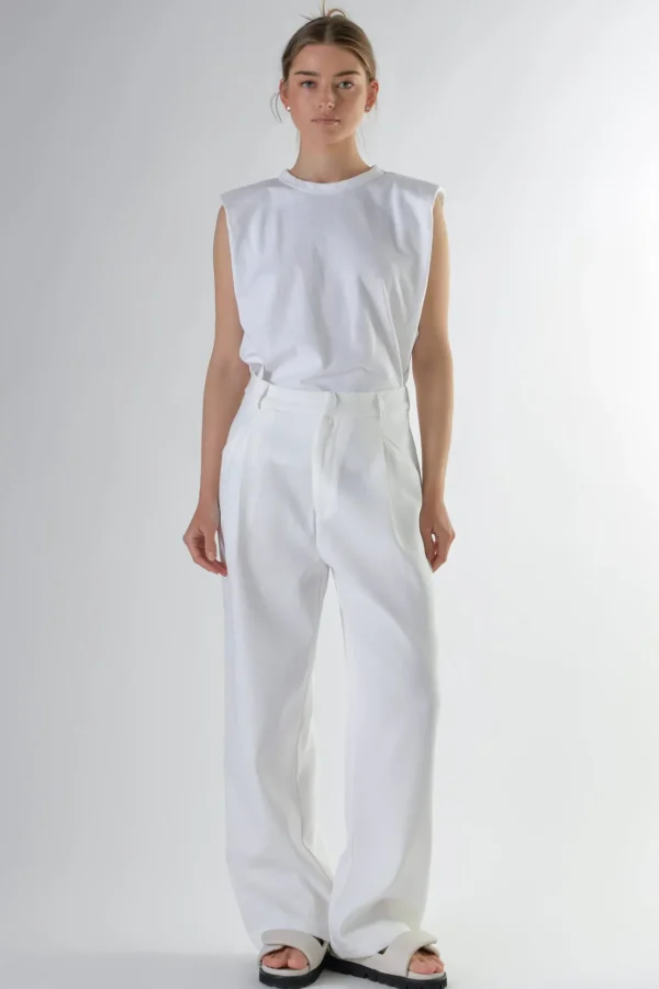 ENDLESS ROSE Pants | Tops*- High-Waisted Suit Trousers