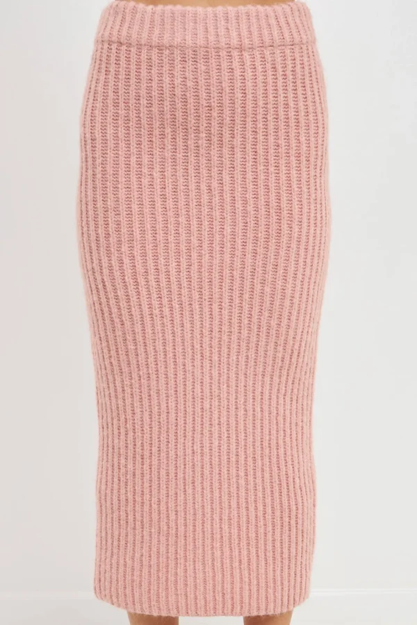 ENDLESS ROSE Sweaters & Knits | Skirts*- High-Waisted Knit Midi Skirt