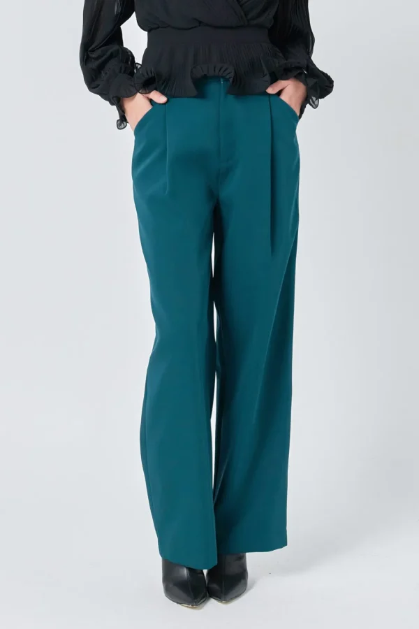 ENDLESS ROSE Pants | Tops*- High-Waisted Suit Trousers