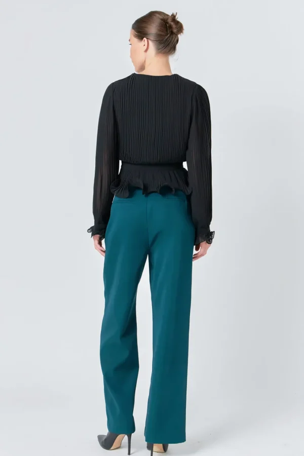 ENDLESS ROSE Pants | Tops*- High-Waisted Suit Trousers