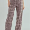 ENDLESS ROSE Matching Sets | Pants*- Houndstooth Women Pants PINKMULTI