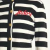 ENDLESS ROSE Sweaters & Knits | Tops*- J'adore Beaded Cardigan BLACK/WHITE